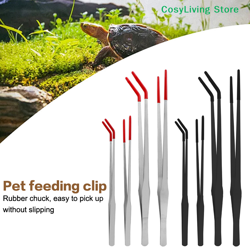 Reptile Feeding Tongs With Rub - Feeding Tong Stainless recensione e prezzo