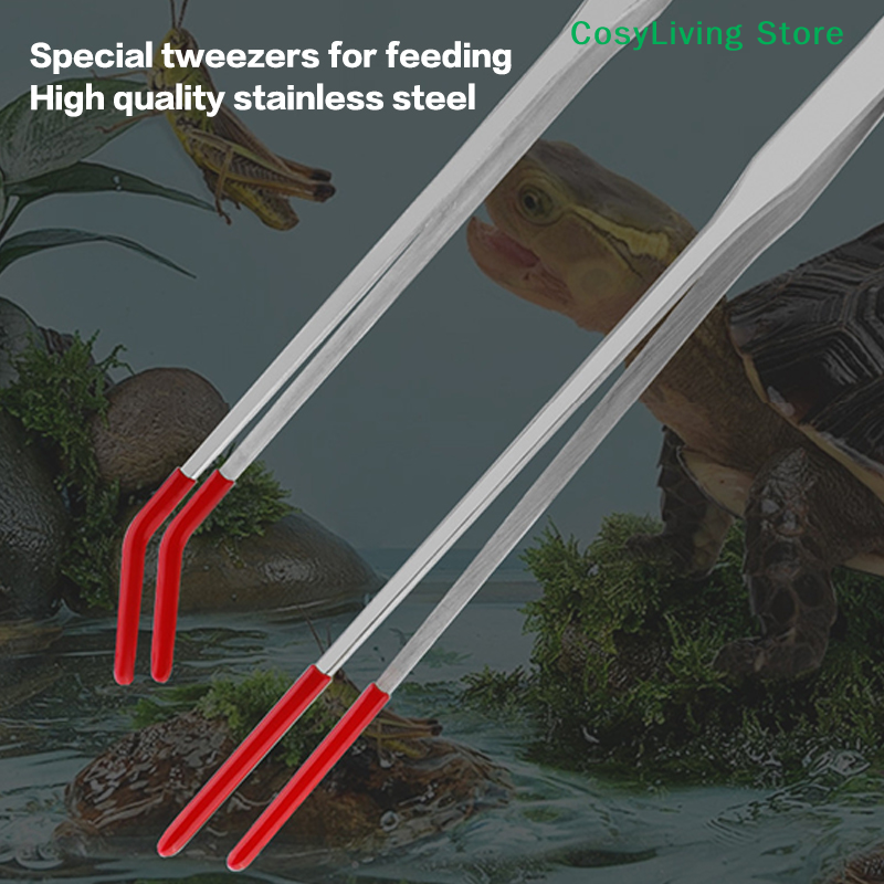 Reptile Feeding Tongs With Rub - Feeding Tong Stainless recensione e prezzo