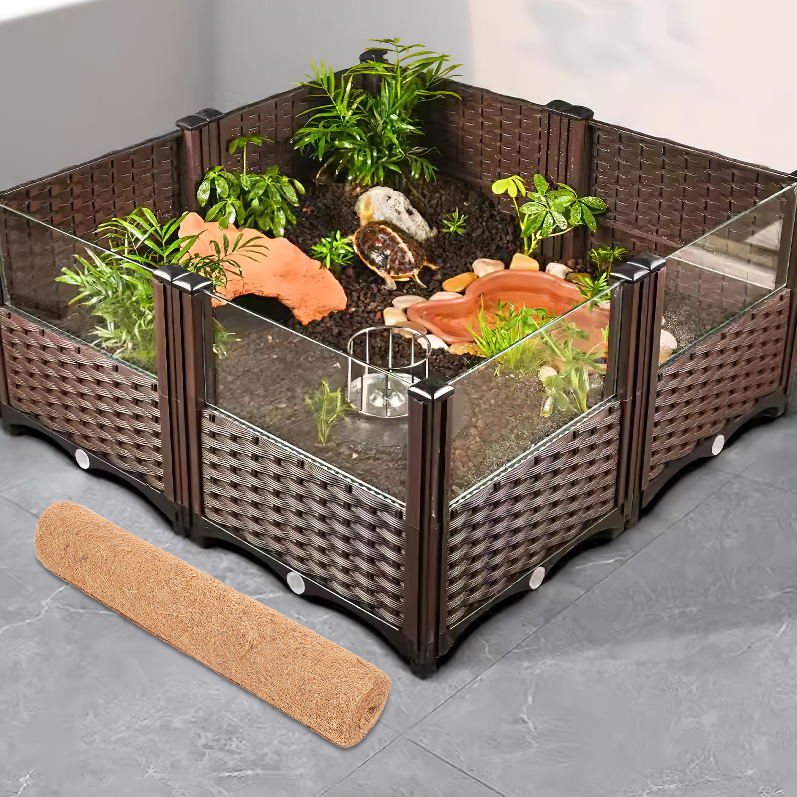 Coconut Fiber Mat 0 5x2m Repti - Substrate Coconut Fiber recensione e prezzo