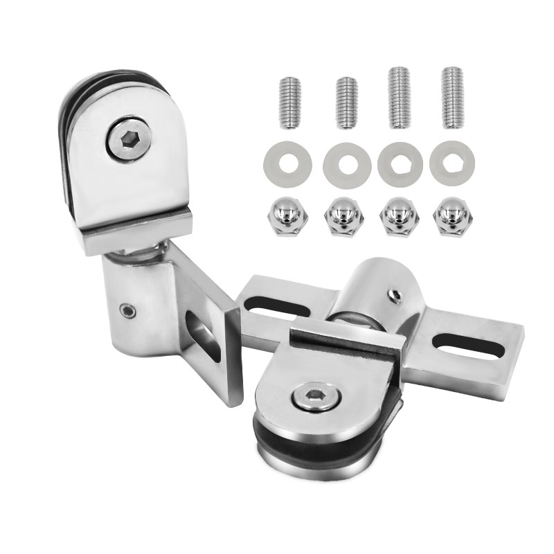 Bathroom glass door clip/clamp - Glass Door Hinge recensione e prezzo