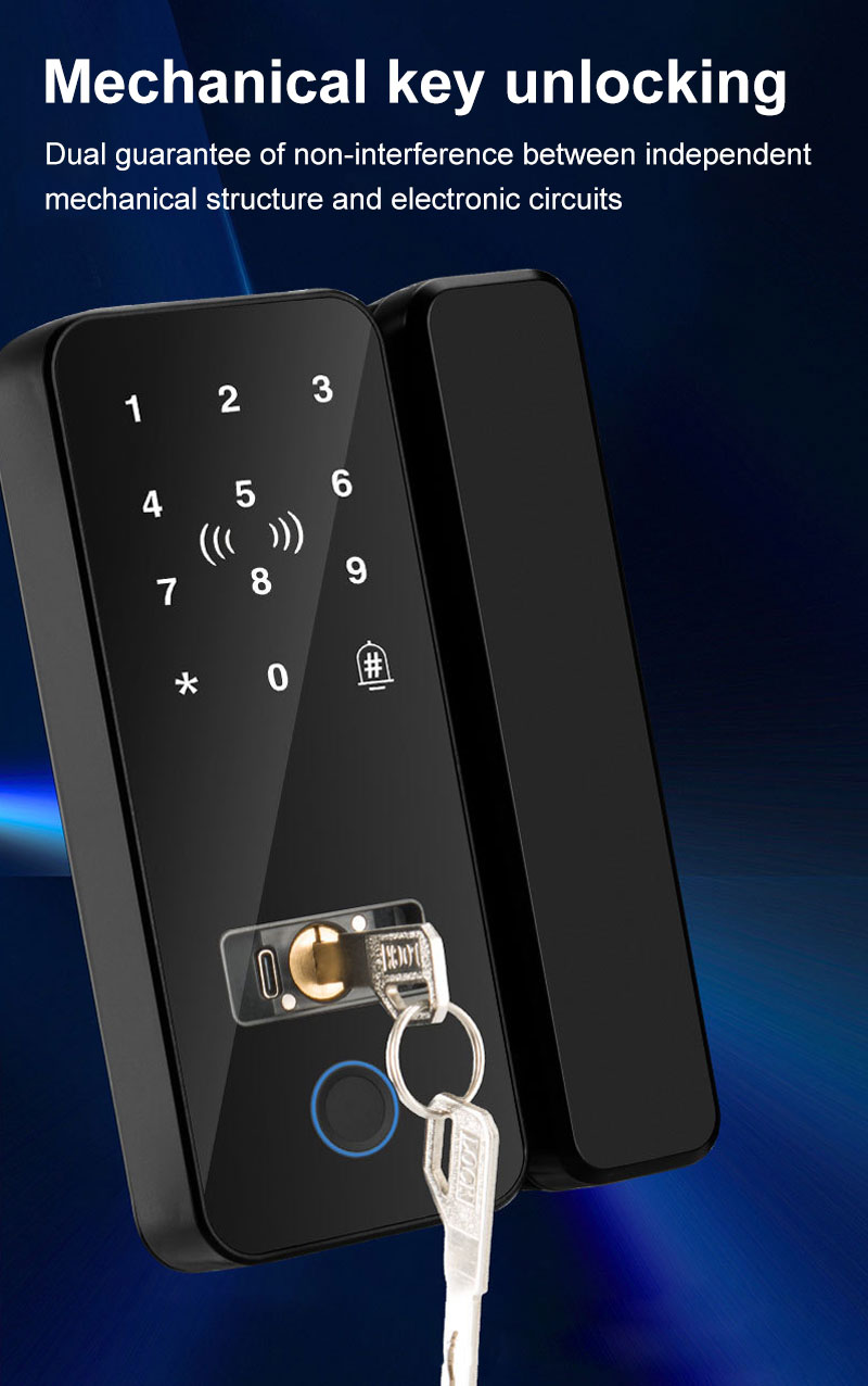 Bluetooth Electronic Glass LOC - Glass Door Hinge recensione e prezzo