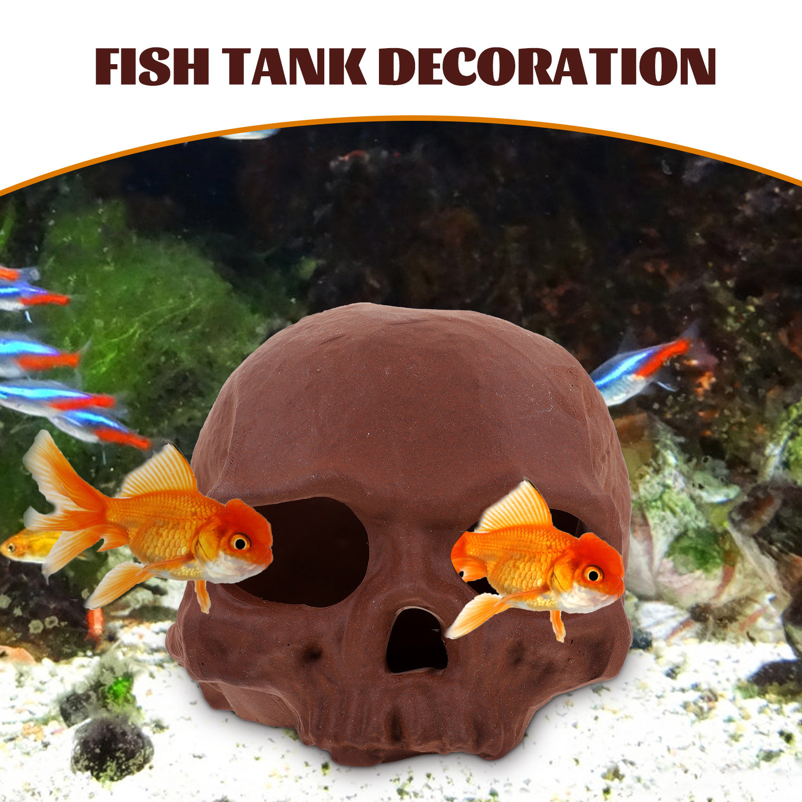 Ceramic Fish Tank Decoration S - Hide Cave Ceramic recensione e prezzo