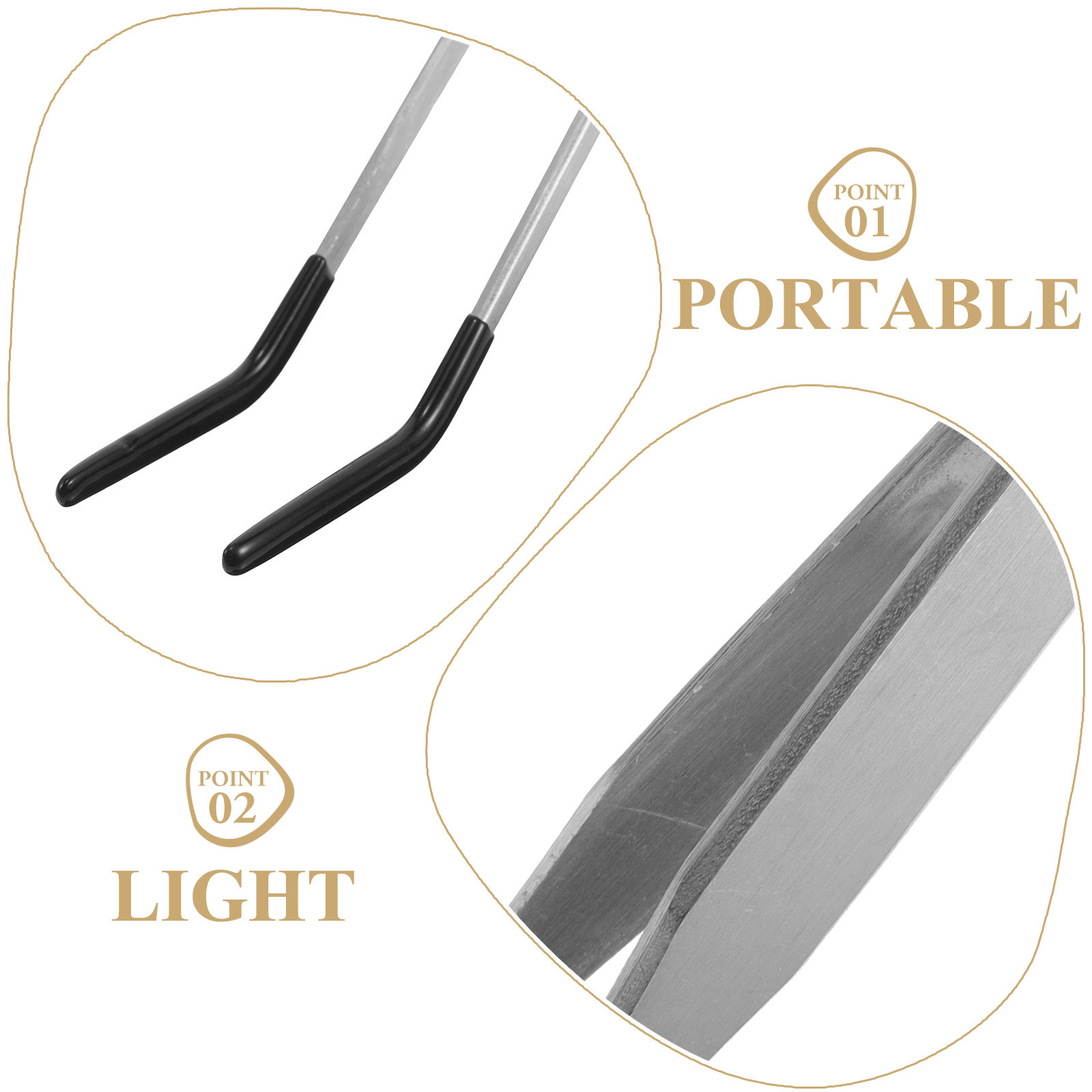 2Pcs Stainless Steel Feeding T - Feeding Tong Stainless recensione e prezzo