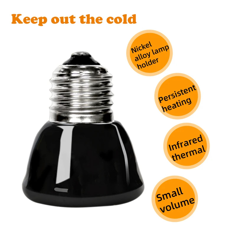 25/50/75/100W E27 Black Infrar - Ceramic Heat Emitter recensione e prezzo