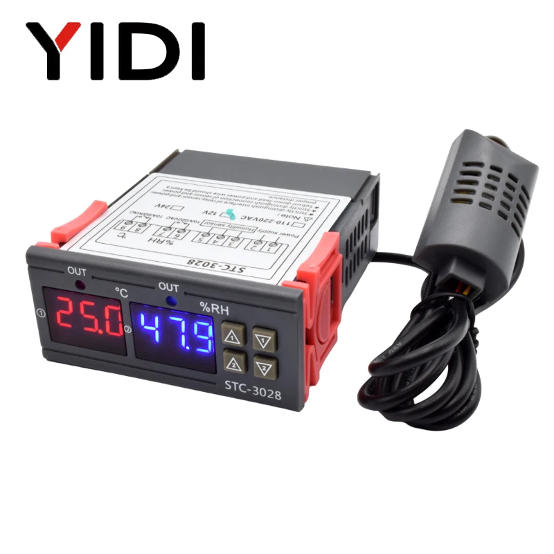 STC-3028 LED Digital Thermosta - Digital Hygrometer Probe recensione e prezzo