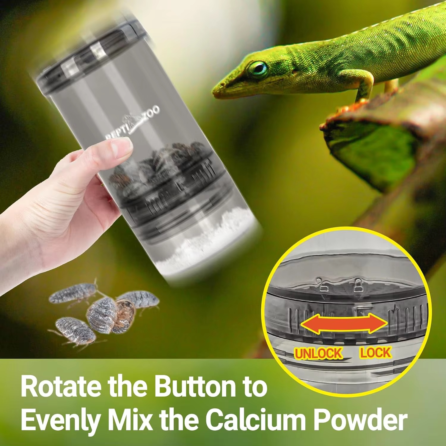 Reptile Calcium Powder Mixing  - Calcium Powder Reptile recensione e prezzo