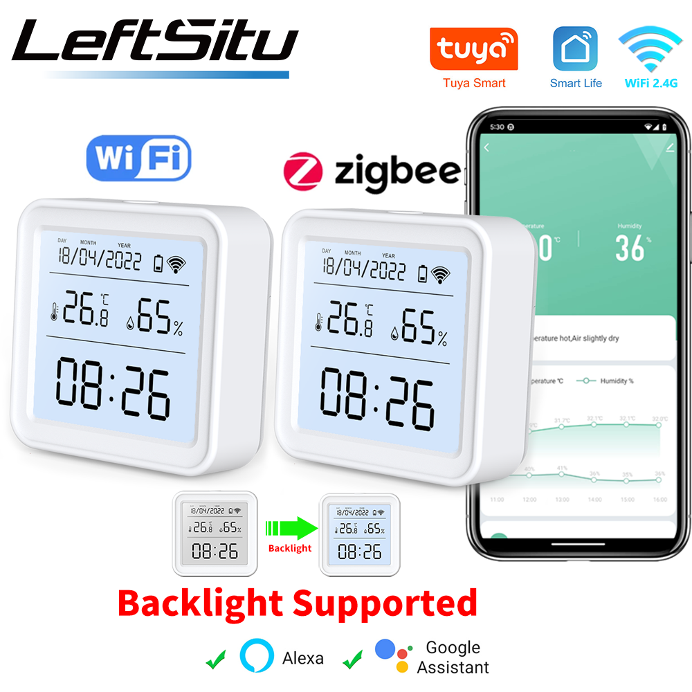 Tuya Zigbee WiFi Temperature H - Digital Hygrometer Probe recensione e prezzo