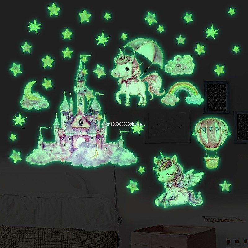 Unicorn Stars Luminous Wall St - Pvc Panel Background recensione e prezzo