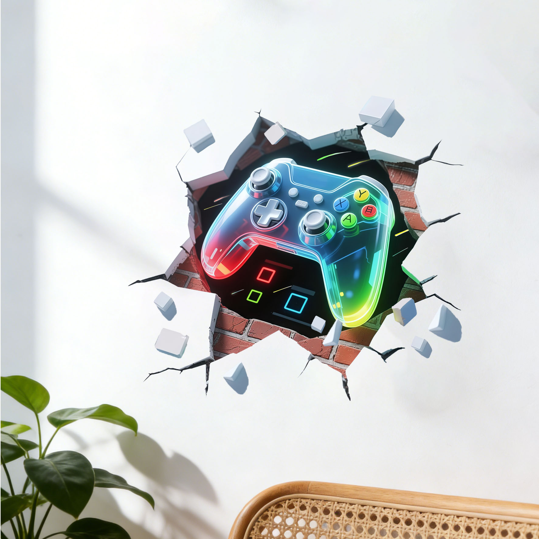 Game Controller Decal for Boys - Pvc Panel Background recensione e prezzo
