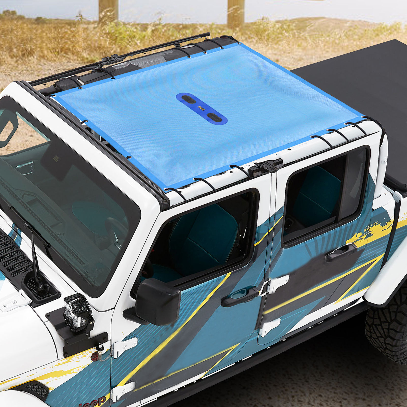 For Jeep Gladiator JT 4 Door A - Screen Top Mesh recensione e prezzo
