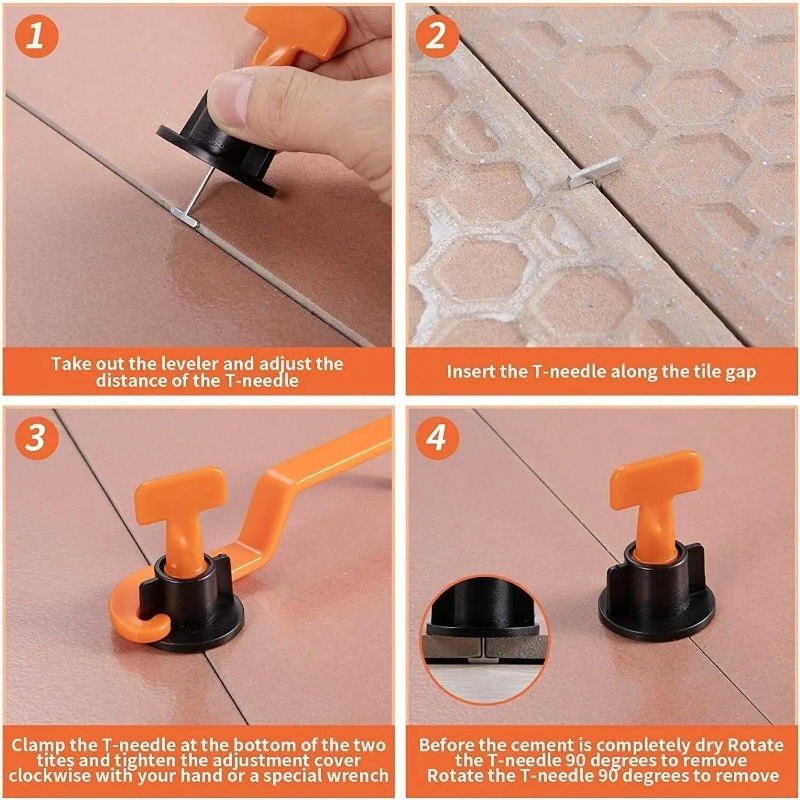 51Pcs Floor Tile Leveling Syst - Ceramic Tile Floor recensione e prezzo