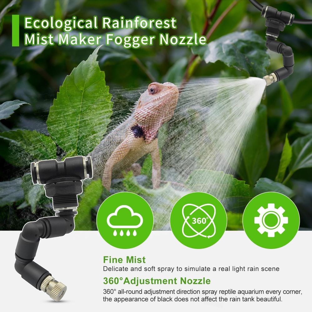 Automated Reptile Misting Syst - Misting Nozzle Reptile recensione e prezzo