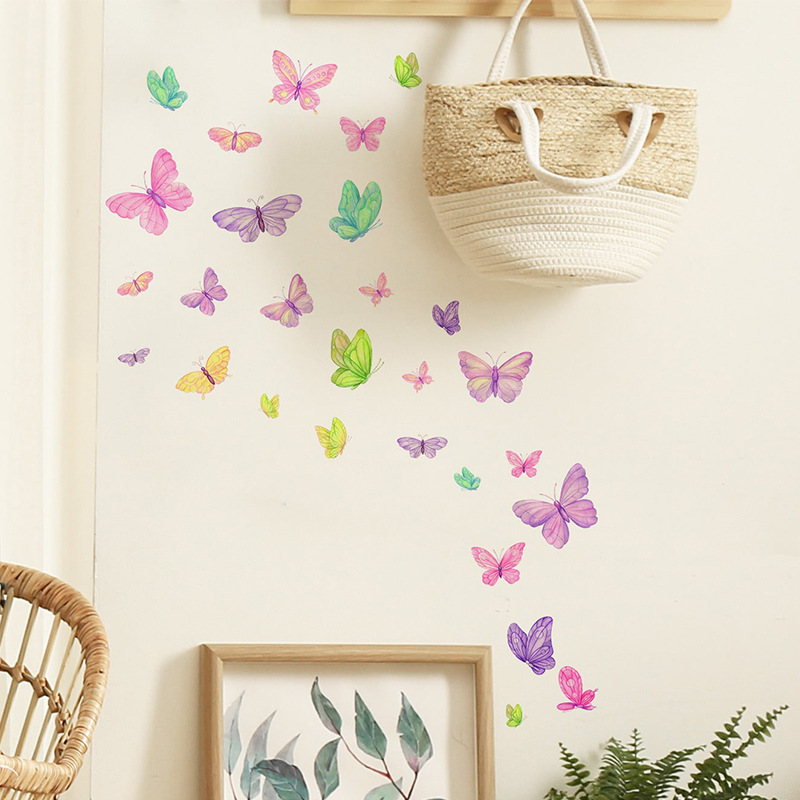 Romantic butterfly Wall Sticke - Pvc Panel Background recensione e prezzo