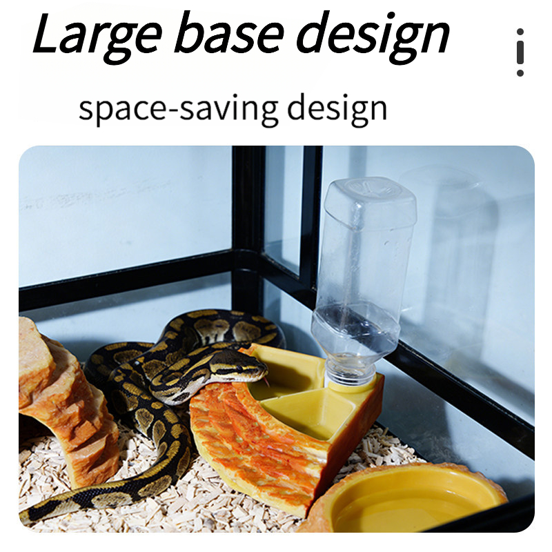 2 in 1 Reptile Water Cup Feede - Water Dish Reptile recensione e prezzo