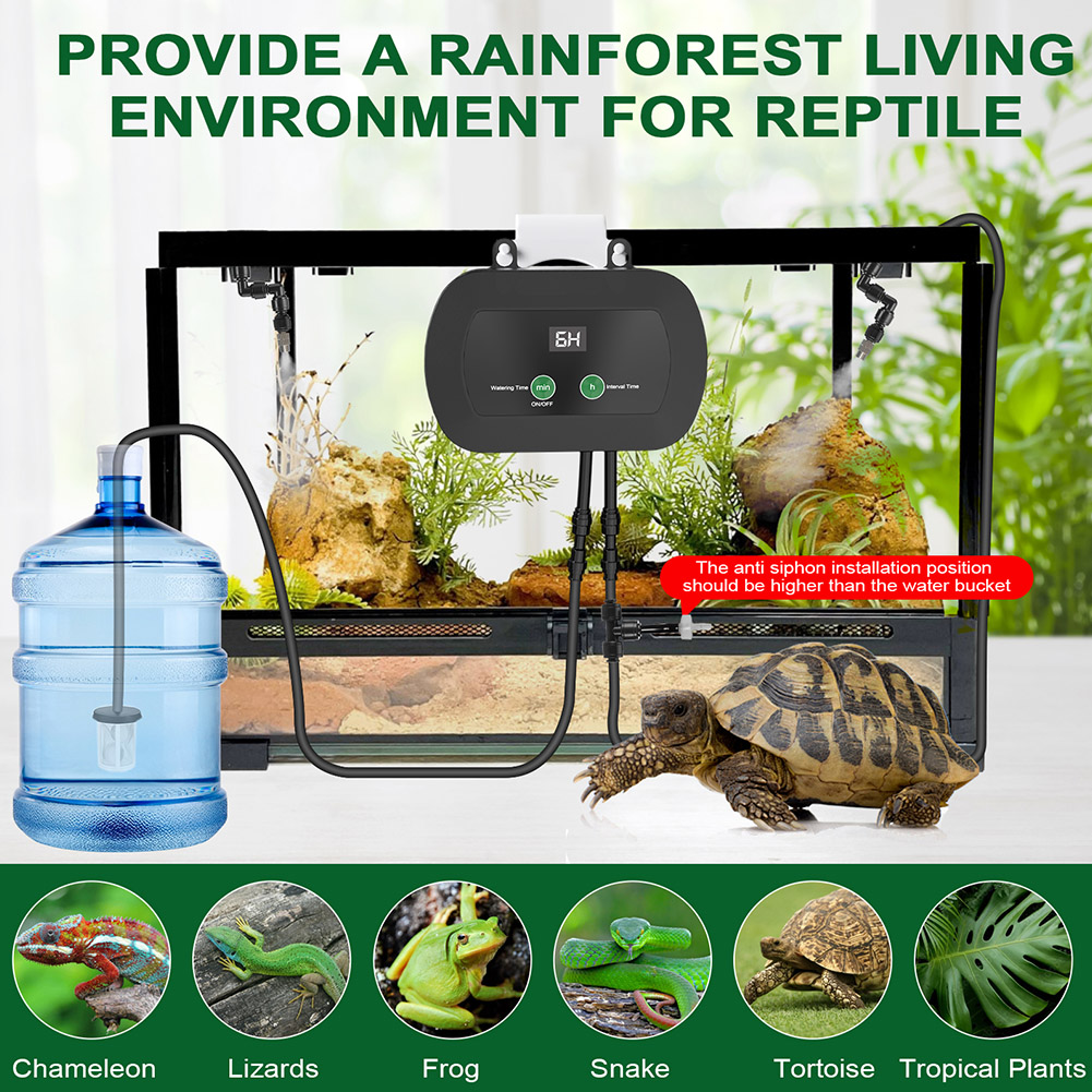 Automatic Reptile Mist Sprinkl - Misting Nozzle Reptile recensione e prezzo