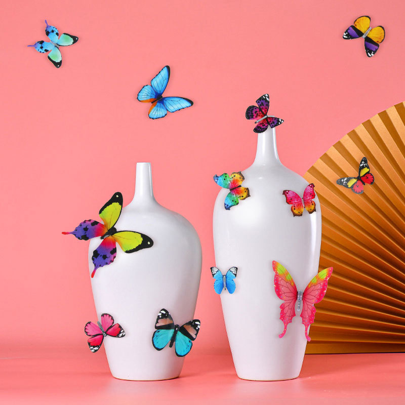 12Pcs 3D Butterfly Wall Sticke - Pvc Panel Background recensione e prezzo
