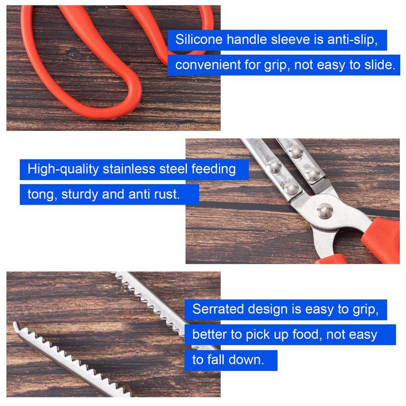 Stainless Steel Reptile Feeder - Feeding Tong Stainless recensione e prezzo