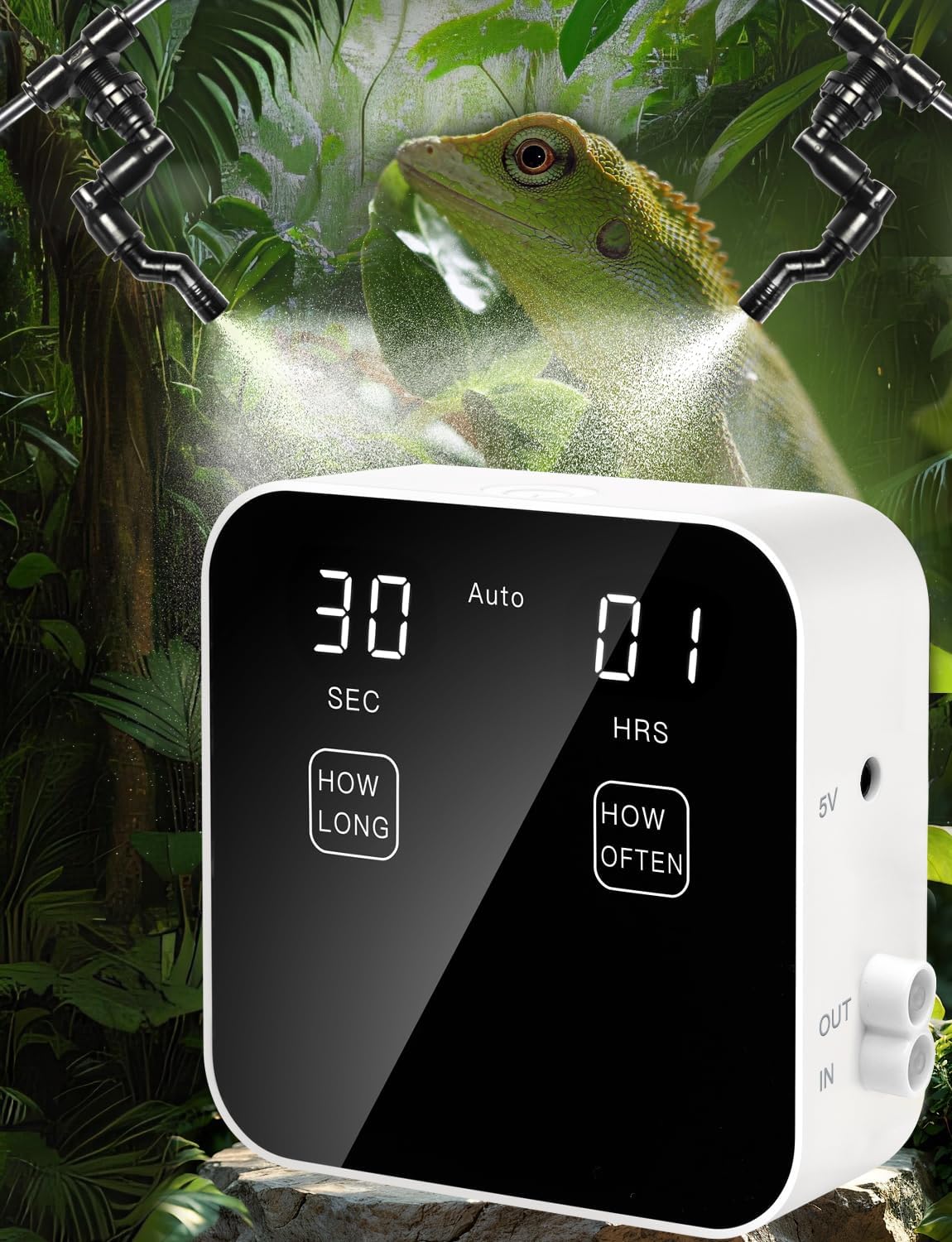 Automatic Rainforest Timing Sp - Misting Nozzle Reptile recensione e prezzo