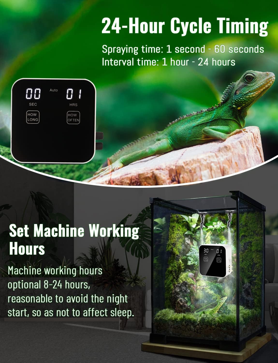 Automatic Rainforest Timing Sp - Misting Nozzle Reptile recensione e prezzo