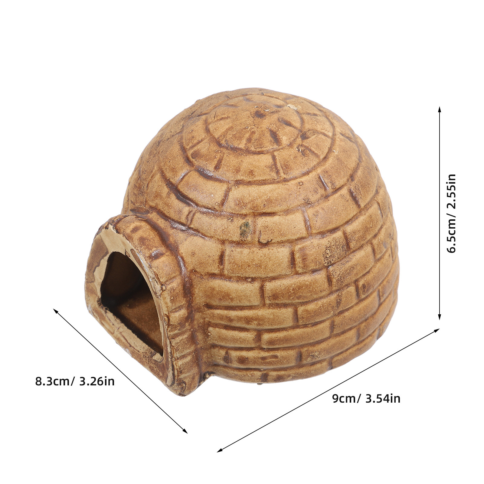 Pleco Caves Aquarium Fish Tank - Hide Cave Ceramic recensione e prezzo
