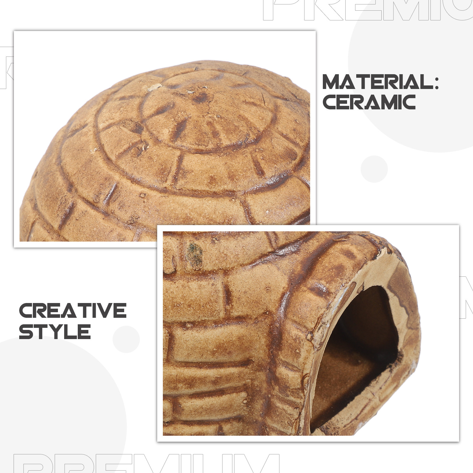 Pleco Caves Aquarium Fish Tank - Hide Cave Ceramic recensione e prezzo