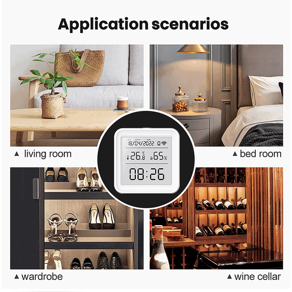 Tuya WIFI Temperature Humidity - Digital Hygrometer Probe recensione e prezzo