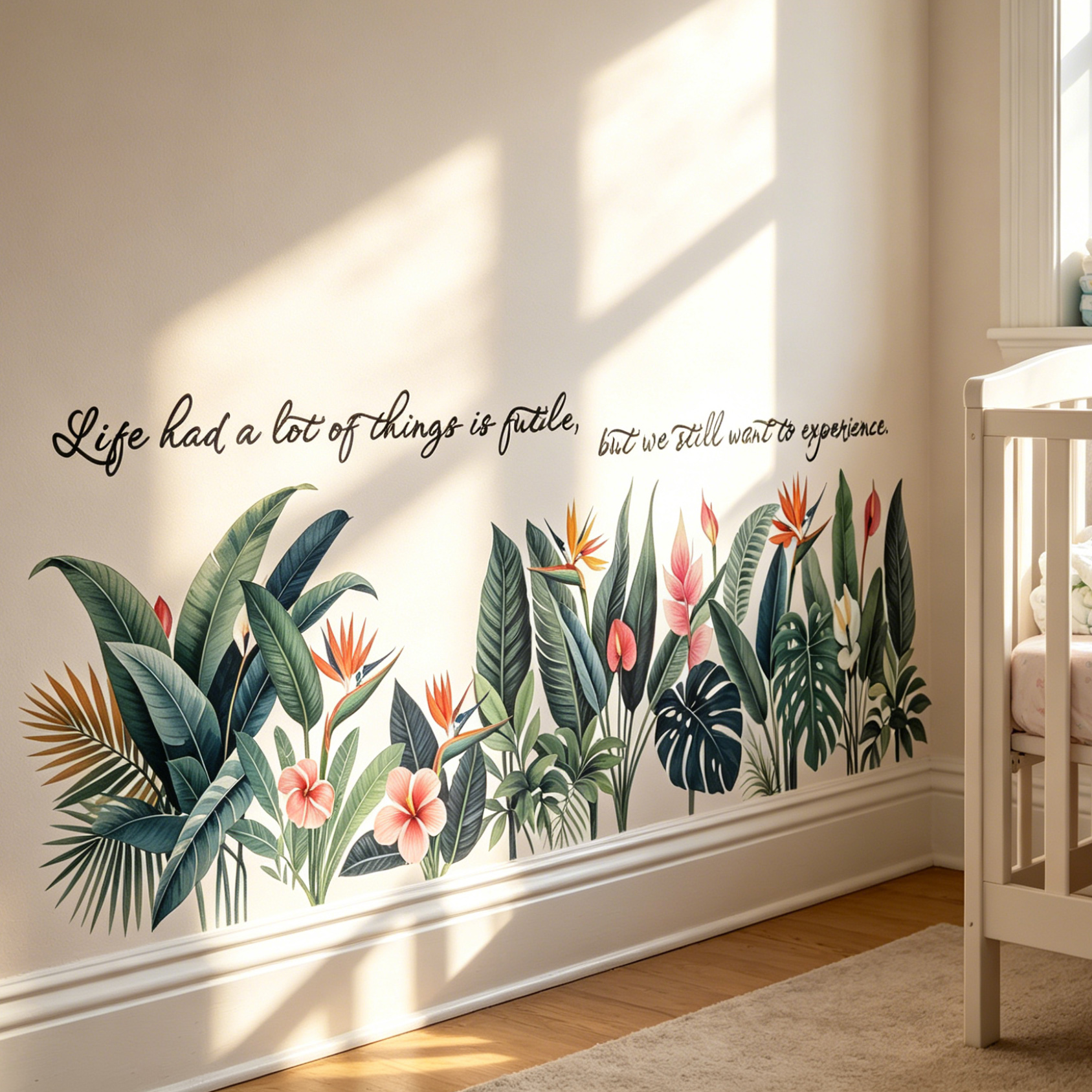 Tropical background wall stick - Pvc Panel Background recensione e prezzo