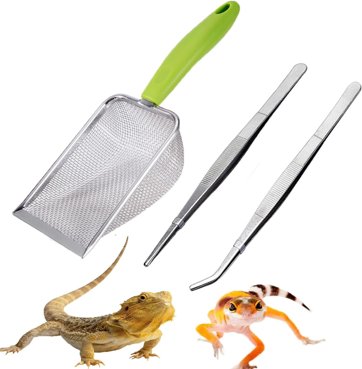 Reptile Sand Scoop Set - Fine  - Feeding Tong Stainless recensione e prezzo