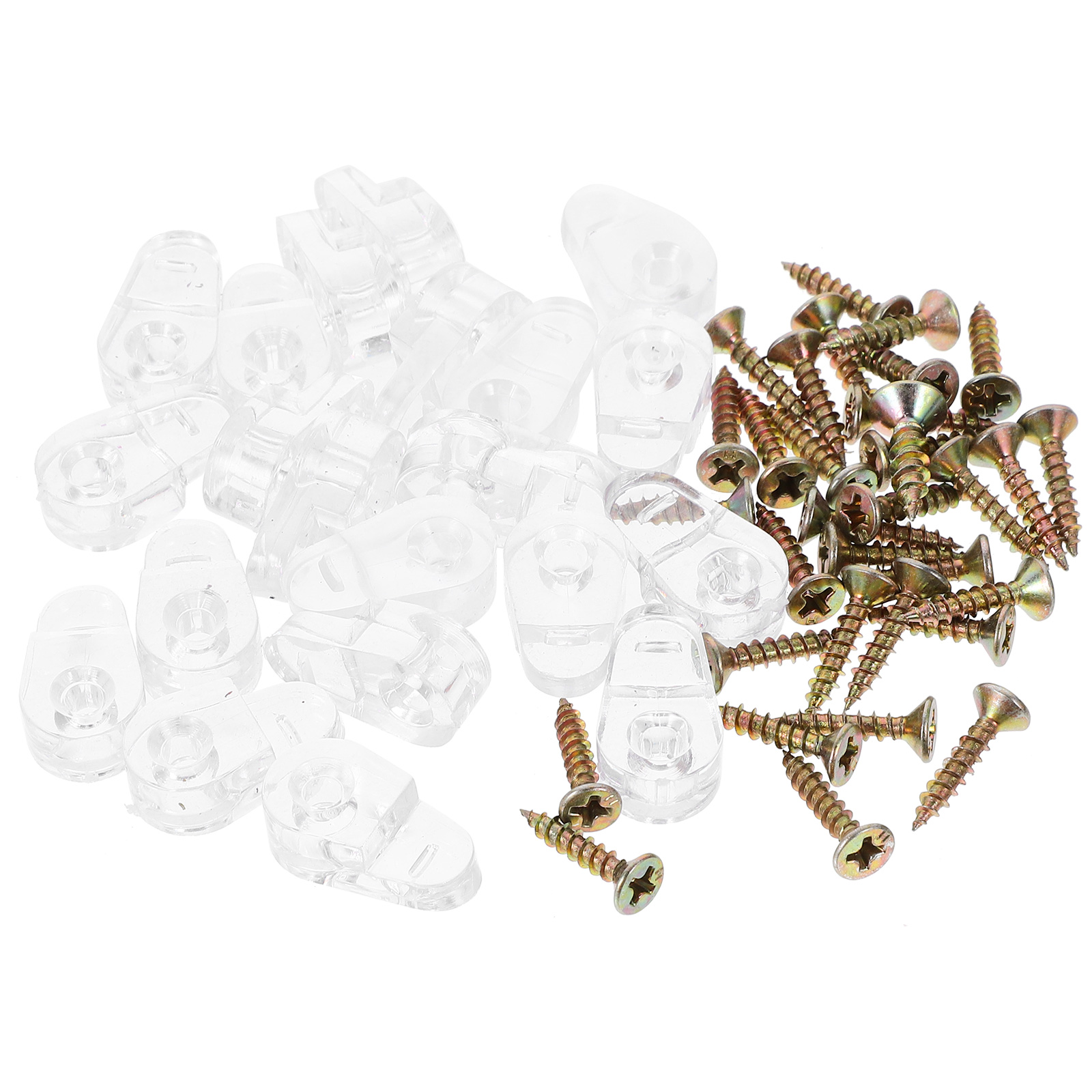 20Pcs Glass Door Clips Fixing  - Glass Door Hinge recensione e prezzo