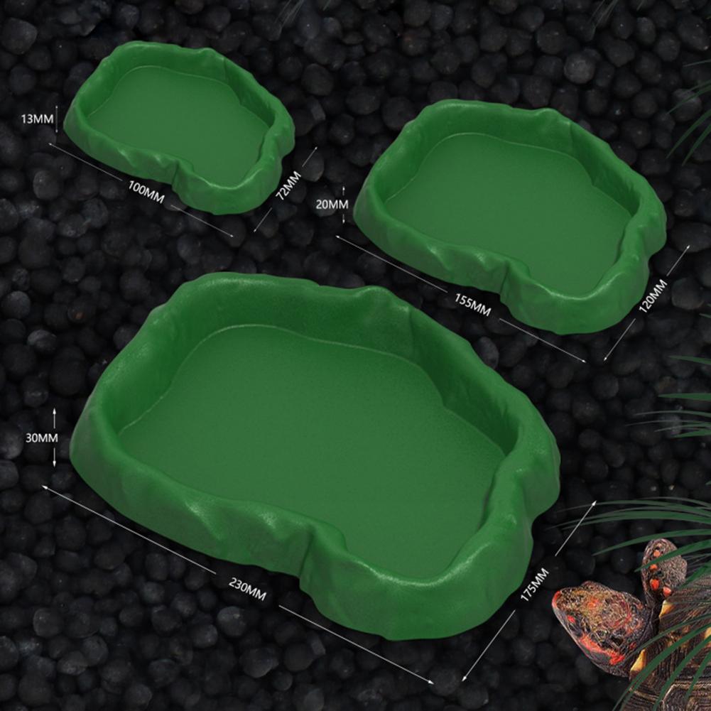 Reptile Feeder Plastic Imitati - Water Dish Reptile recensione e prezzo