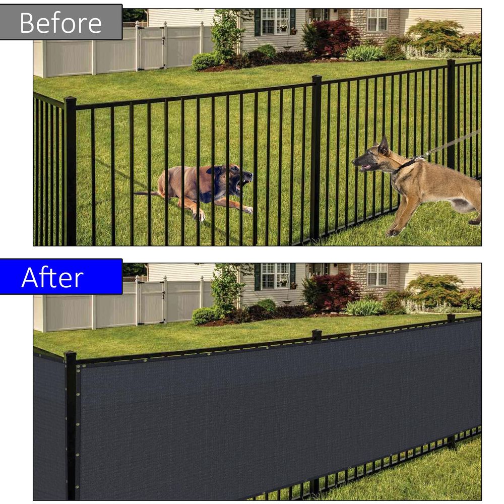 x 100ft Black Privacy Screen F - Screen Top Mesh recensione e prezzo