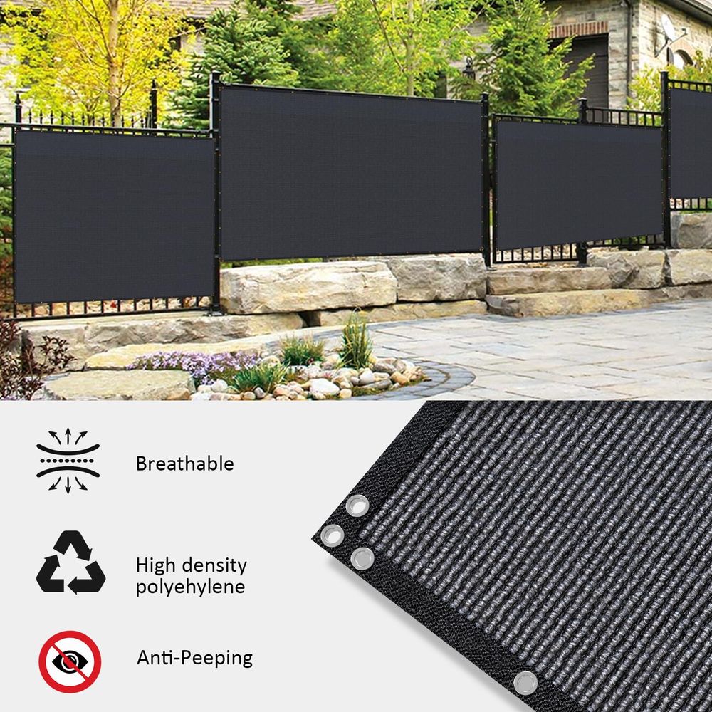 x 100ft Black Privacy Screen F - Screen Top Mesh recensione e prezzo