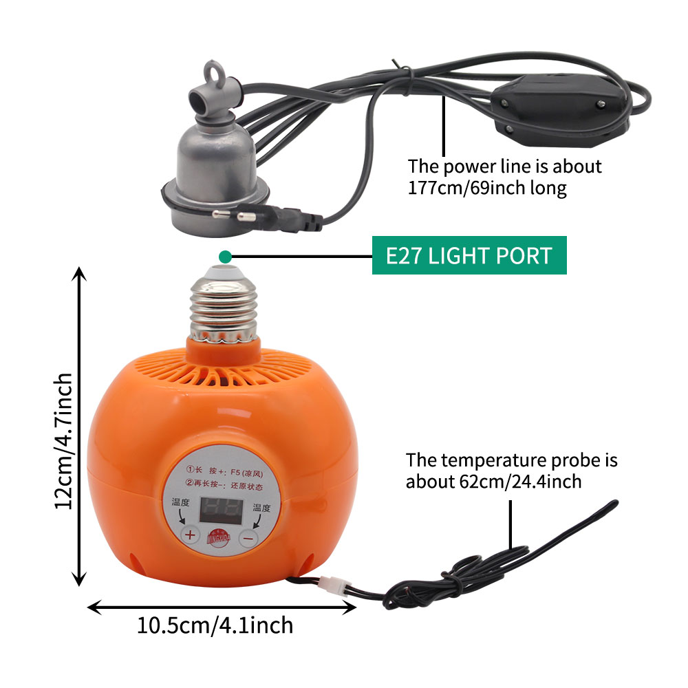Pet Heater Animal Heating Lamp - Ceramic Heat Emitter recensione e prezzo