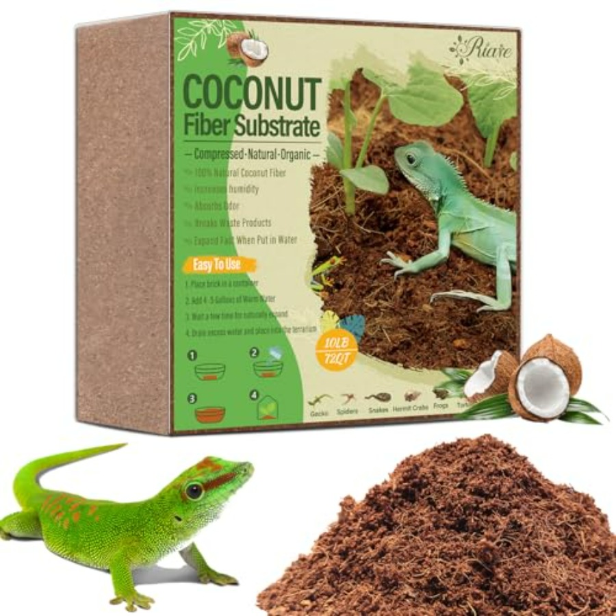10LBS Natural Coconut Fiber Su - Substrate Coconut Fiber recensione e prezzo
