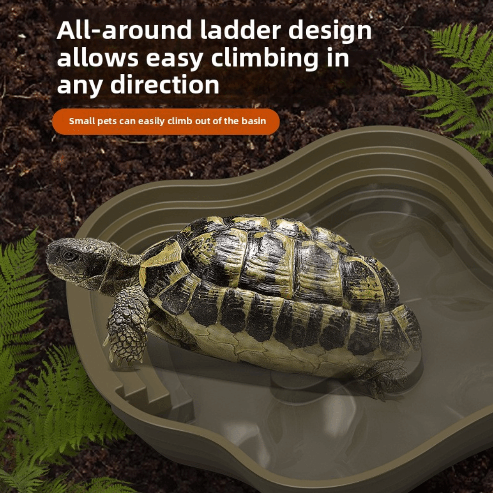 New Plastic Turtle Water Basin - Water Dish Reptile recensione e prezzo
