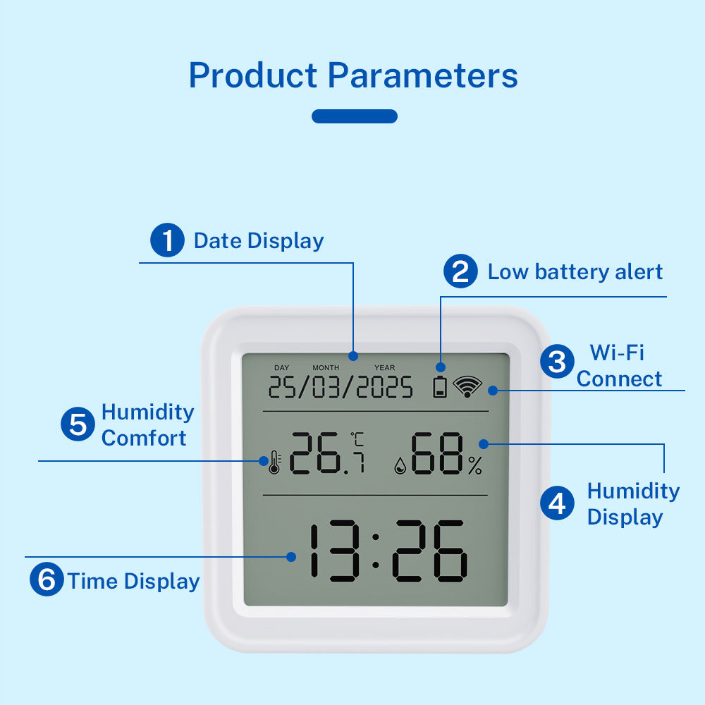 Tuya WIFI Temperature Humidity - Digital Hygrometer Probe recensione e prezzo