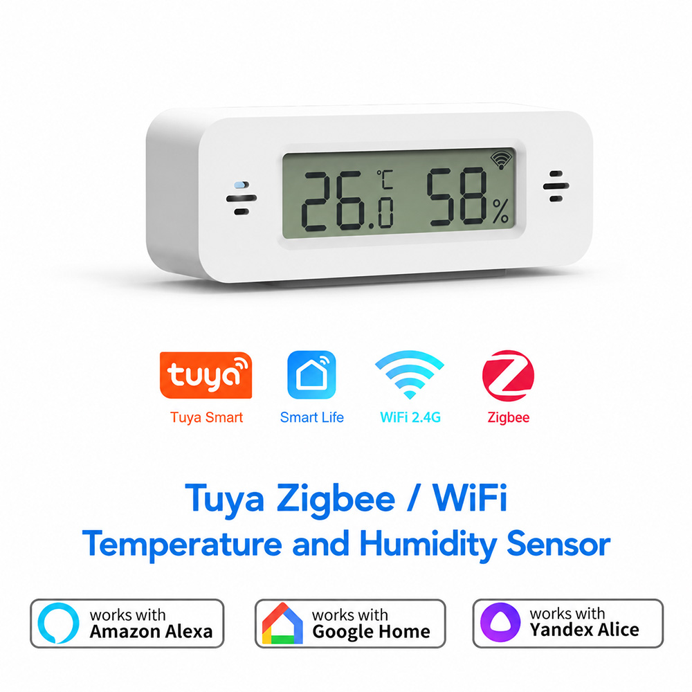 Tuya Zigbee WiFi Mini Temp & H - Digital Hygrometer Probe recensione e prezzo