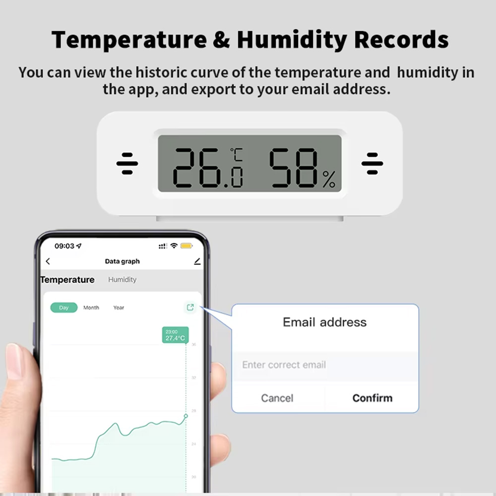 Tuya Zigbee WiFi Mini Temp & H - Digital Hygrometer Probe recensione e prezzo